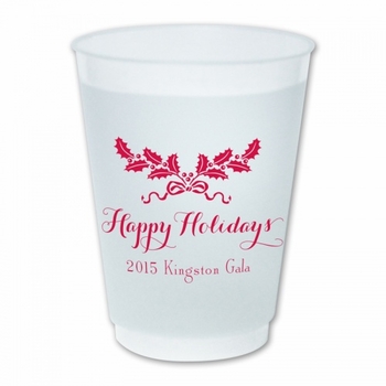 Holiday Swag Cups