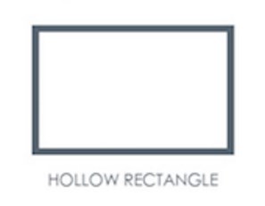 hollow rectangel