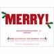 holly invitation cards