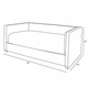 Hollywood Daybed/Sofa with Trundle