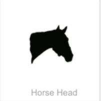 soundview millworks monograms equestrian horse head