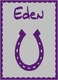 horseshoe blanket