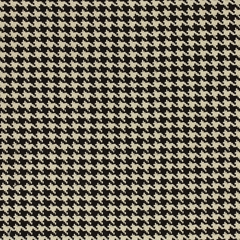 houndstooth/black and white fabric