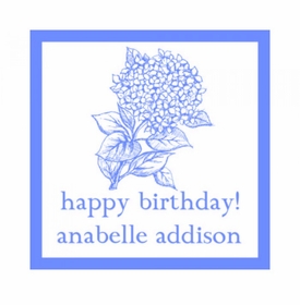 Hydrangea Birthday Gifts Sticker