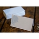 hydrangea folded place cards