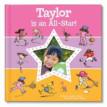 I'm an all-star personalized book (pink)
