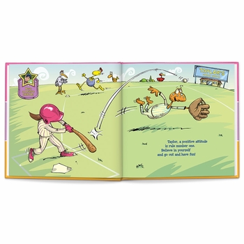 I'm an all-star personalized book (pink)