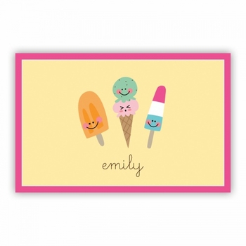 Icy Treats Disposable Placemat