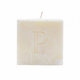 Initial Palm Wax Candle