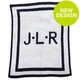 initials and double border blanket