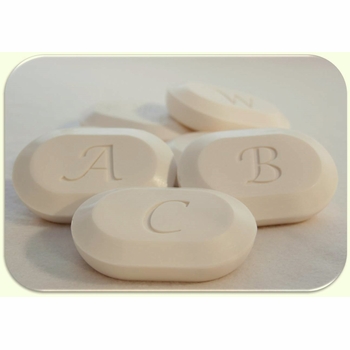 inspire personalized soaps (set of 6): single initial