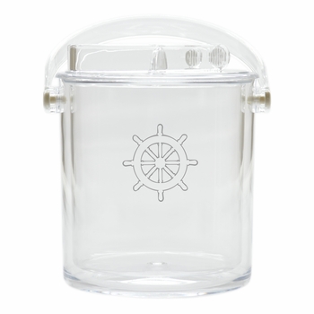 Insulated Personalized Ice Bucket With Tongs (unbreakable)