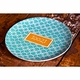 interlocking circles children's melamine plate
