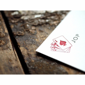 Jack Playing Cards Personalized Kids Stationery