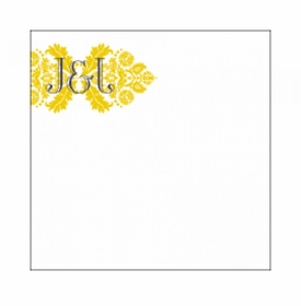 Jennifer & Jeffrey Escort Card