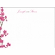 Jennifer & Steven Thank You Notes Card