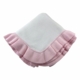 jersey knitted ruffle baby blanket