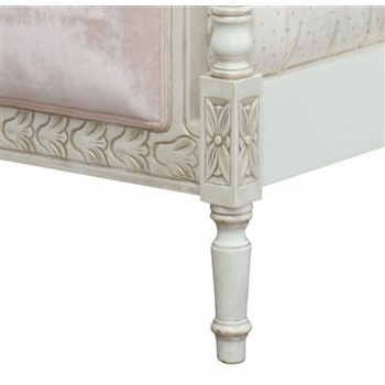 Josephine Upholstered Day Bed (Tight Back)