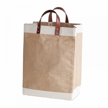 jute market bag - natural