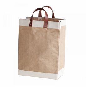 jute market bag - natural
