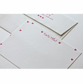 Karis Hearts Baby Stationery