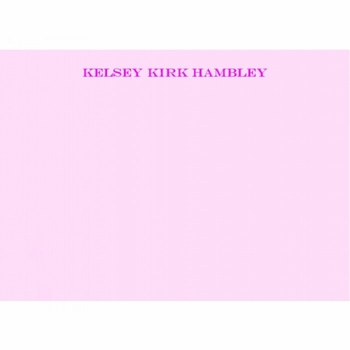 Kelsey Social Stationery