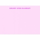 Kelsey Social Stationery