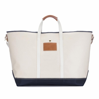Kennedy Jumbo Canvas Tote
