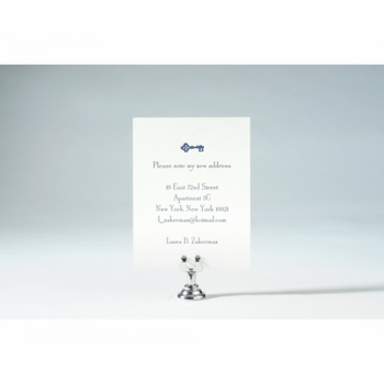 key to the door moving card
