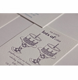 Kid's Parties Invitations - Cake Twin as Nice