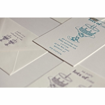 Kid's Parties Invitations - Lots of Cake