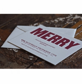 Kid's Parties Invitations - Merry
