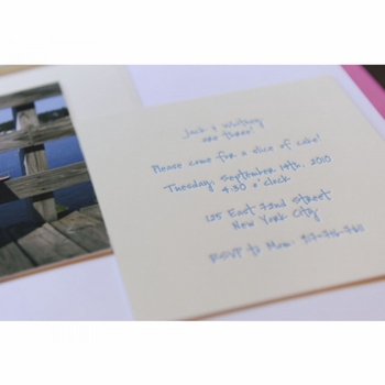 Kid's Parties Invitations - Simple Square