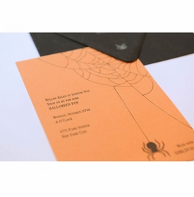 Kid's Parties Invitations - Spider Party