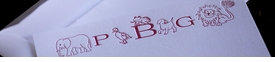 kid's stationery