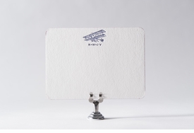 Kids Black Airplane Stationery