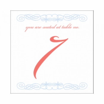 Kim & Greg Escort Card