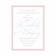 Kim & Greg Rehearsal Dinner Card