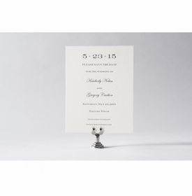 kim & greg save the date card