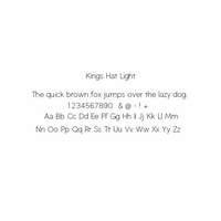 kings hat light