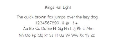 kings hat light