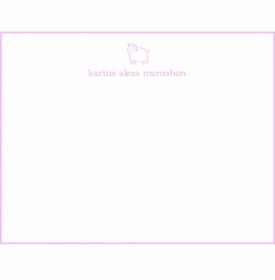 Lamb Children's Stationery