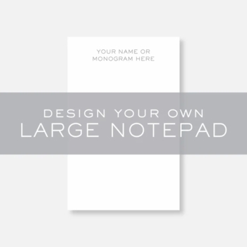 large note pad