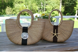 Large Shoulder Basket Bag
