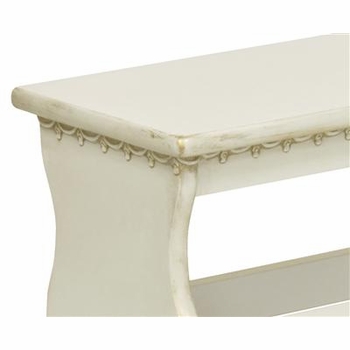 Large Two Step Step Stool - Versailles Finish & Moulding