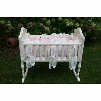 Laundered Linen Cradle Set (Contact Us for Pricing)