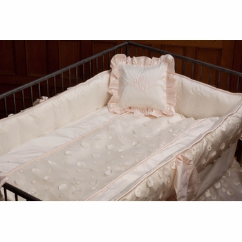 lausanne crib bedding (custom colors available) <br> (contact us for pricing) 