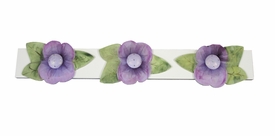 Lavender Flower Peg Board