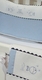 le poisson embroidered fish crib bedding