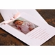 letterpress baby announcement - olivia